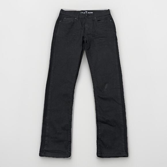Steves Jeans Woman’s Size‎ 10 Black  Denim Slim Fit 26x26 - Picture 1 of 6